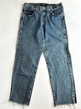 Versace Jeans Collection Light Blue Straight-Leg Denim